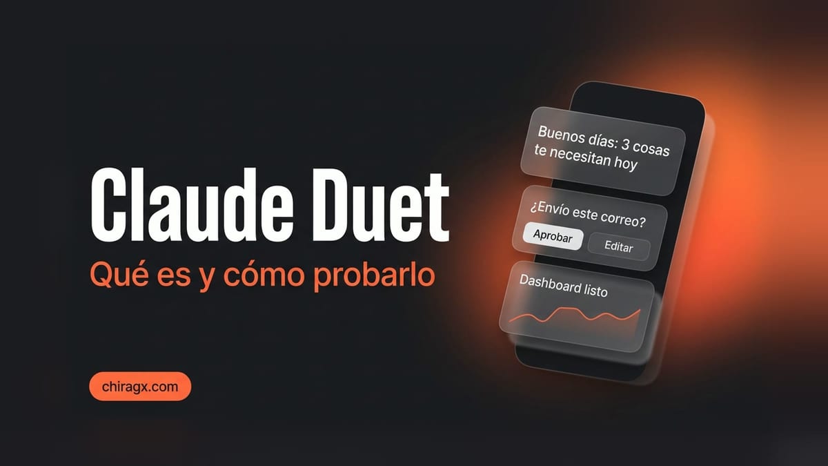 Qué es Claude Duet, para qué sirve y cómo probarlo