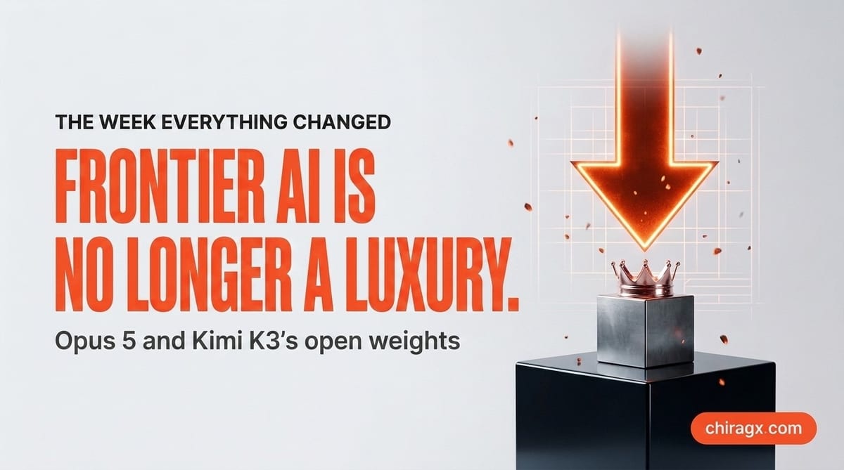 Opus 5 and Kimi K3's Open Weights: The Week Frontier AI Stopped Being a Luxury