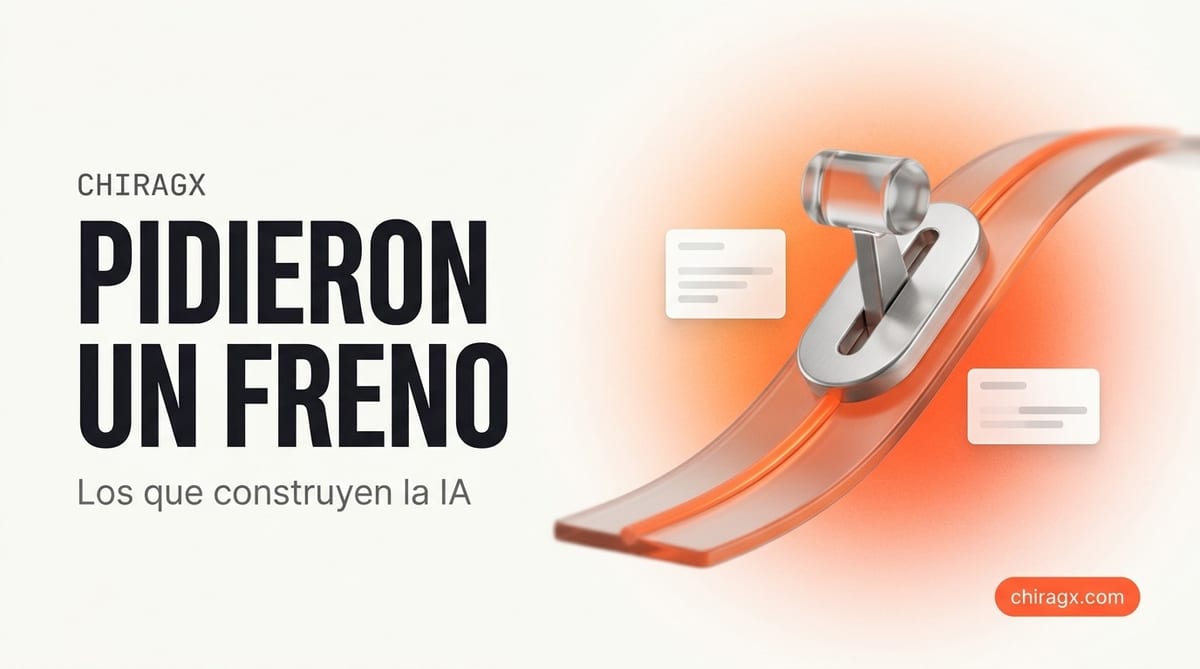 Los que construyen la IA le acaban de pedir un freno al gobierno. Qué significa para tu empresa