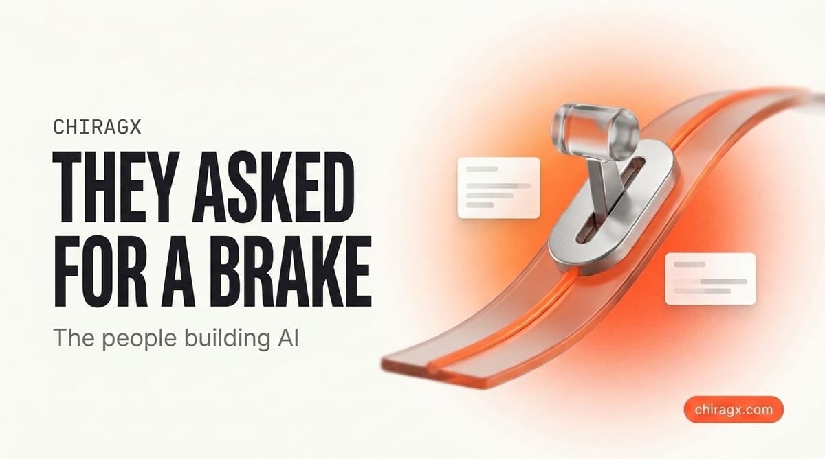 The People Building AI Just Asked Washington for a Brake. Here Is What It Means for Your Business