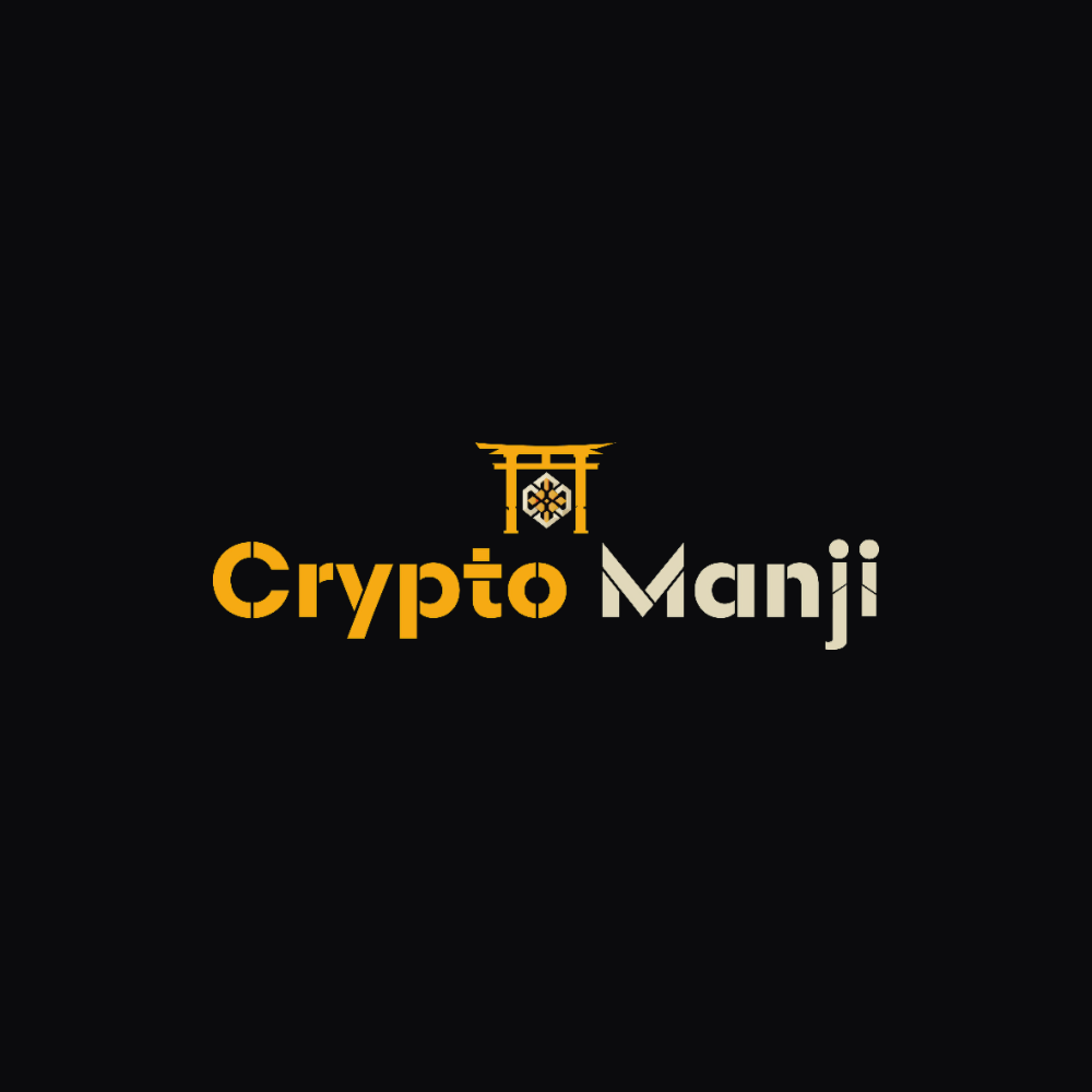 CryptoManji, Square 1000x1000, dark background