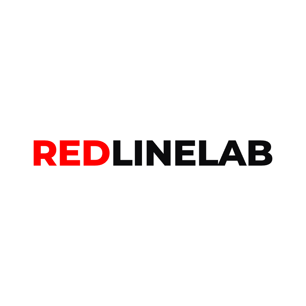 Redline Lab, Square 1000x1000, light background