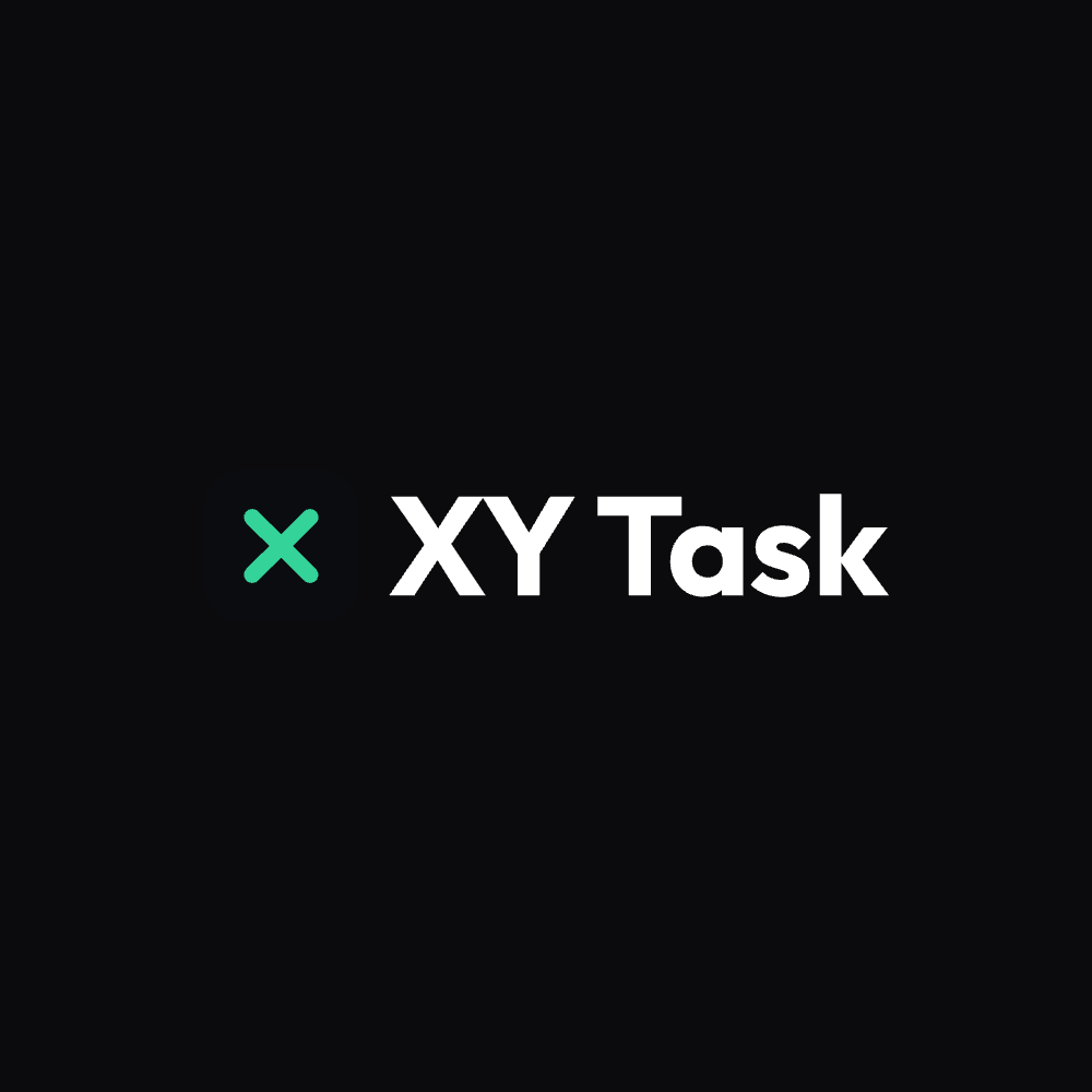 XY Task, Square 1000x1000, dark background