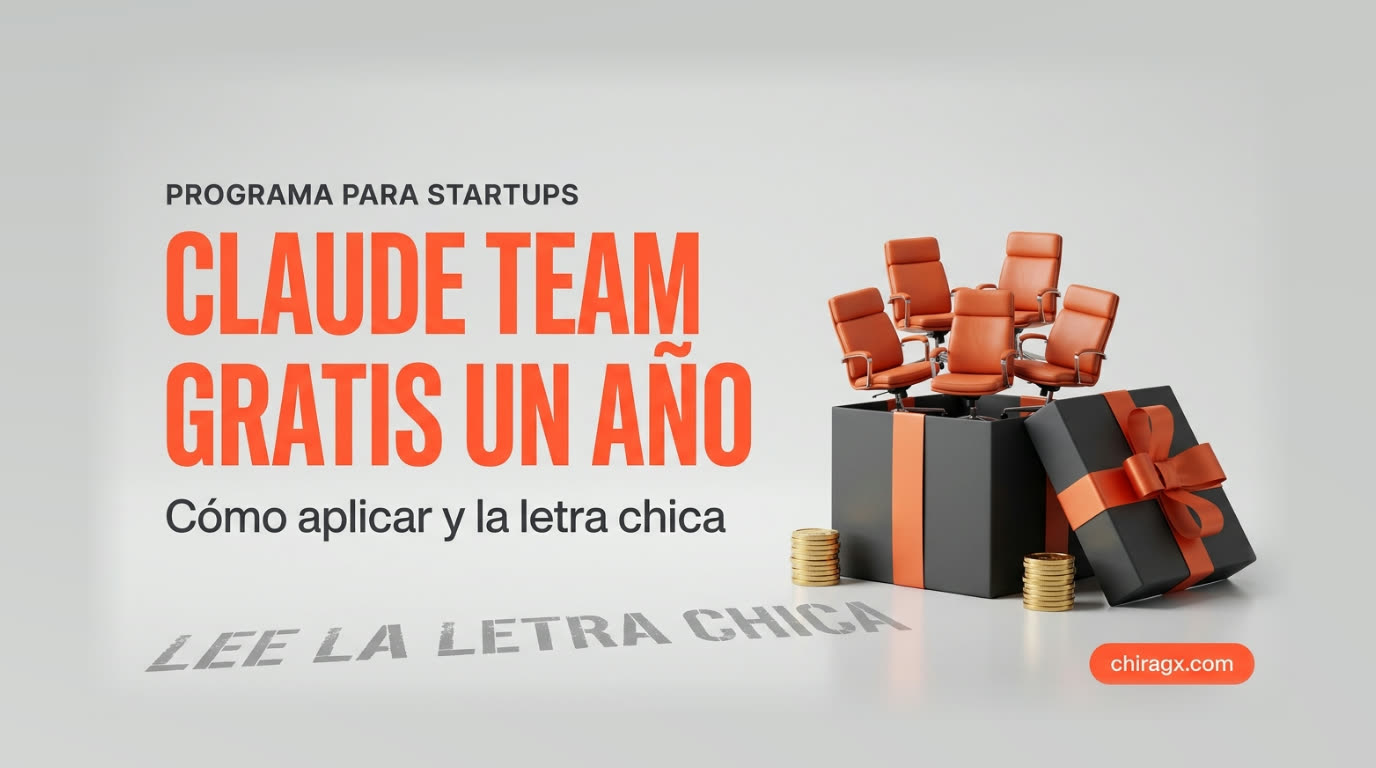 Claude Team gratis por un año: cómo aplicar al programa de startups de Anthropic