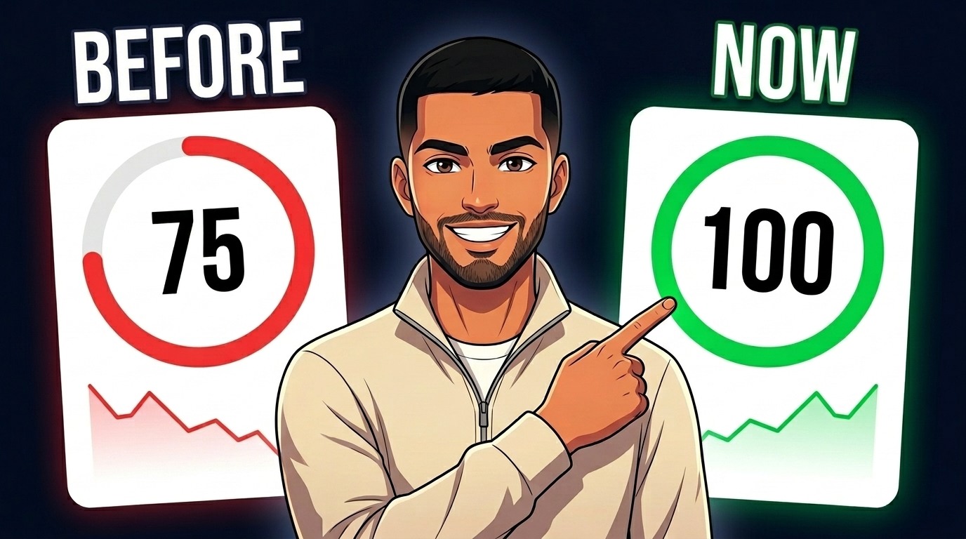 My Site Scored 75 out of 100. This Is Exactly What I Fixed
