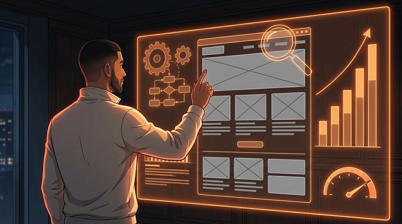 Chiragx reviewing the structure, speed and ranking of a corporate website