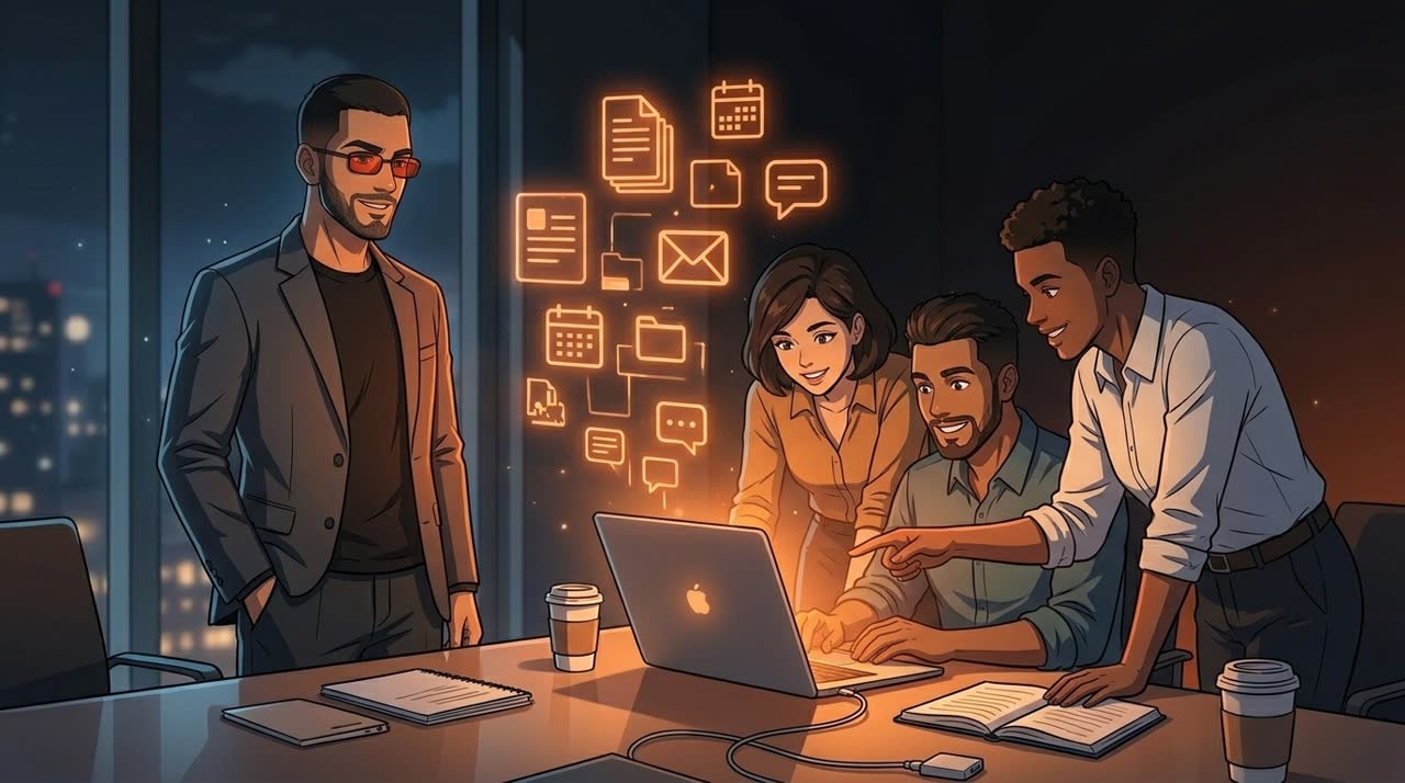 Taller donde el equipo trabaja con sus propias tareas repetitivas en vez de ejemplos genéricos