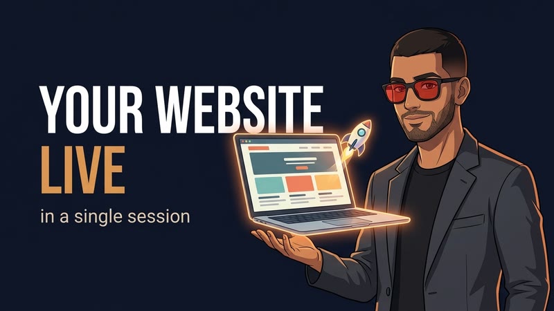 Block 1: your website, live