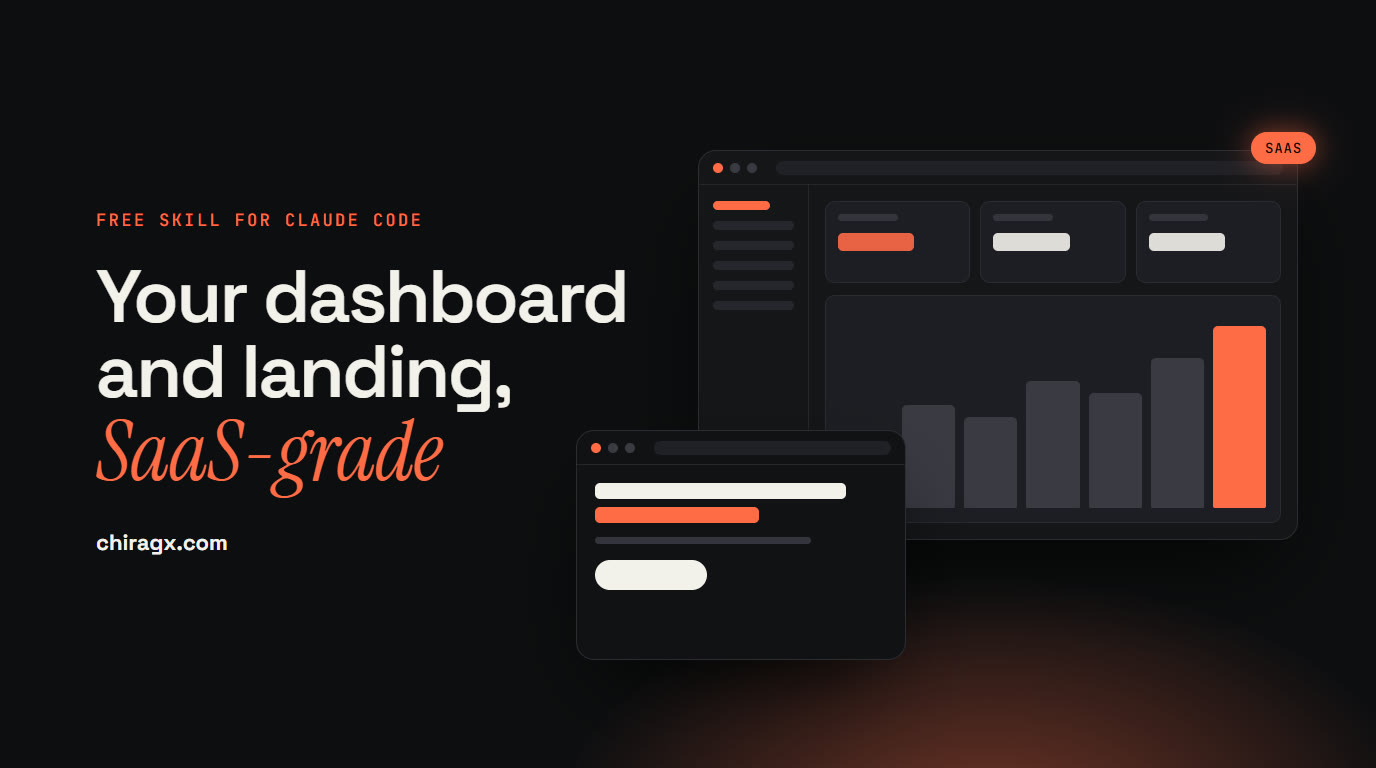 How to build a dashboard and landing page with Claude Code