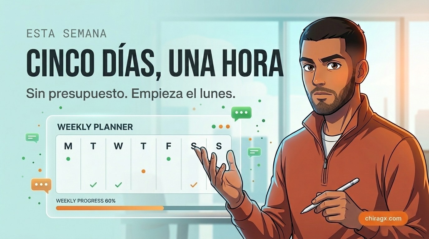 Cinco días, una hora: sin presupuesto, empieza el lunes